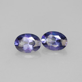  ct natürliche Violett Mystik-Topas-Edelsteine, Oval Schliff, VVS-VS