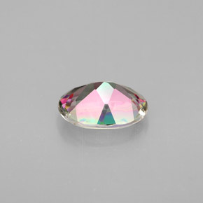 1,39 ctw natürlicher Top-Regenbogen Mystik-Topas, Oval Schliff, VS