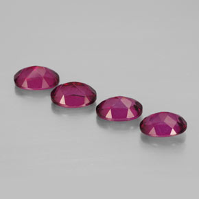  ct natürliche roter Mystik-Topas-Edelsteine, Oval Schliff, VVS-VS