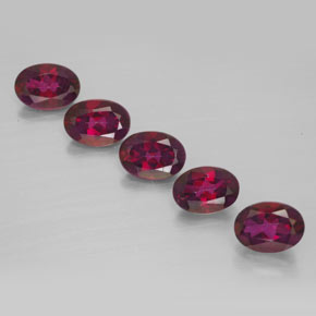  ct natürliche roter Mystik-Topas-Edelsteine, Oval Schliff, VVS-VS