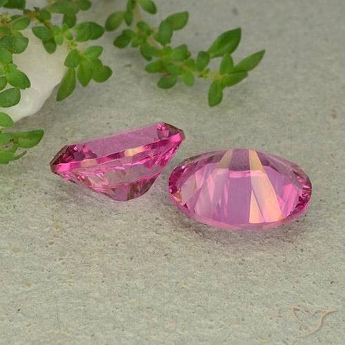 10.01 ct natürliche Dunkelpink Mystischer Topas-Edelsteine, Oval Schliff, VVS-VS