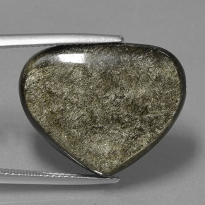 19,03 ctw natürlicher schwarzer Obsidian, Fantasieschliff, Lichtundurchlässig