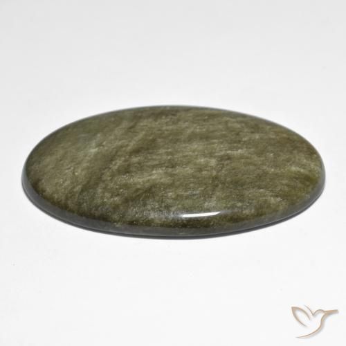 9,17 ctw natürlicher Mehrfarbig Obsidian, Oval, Lichtundurchlässig