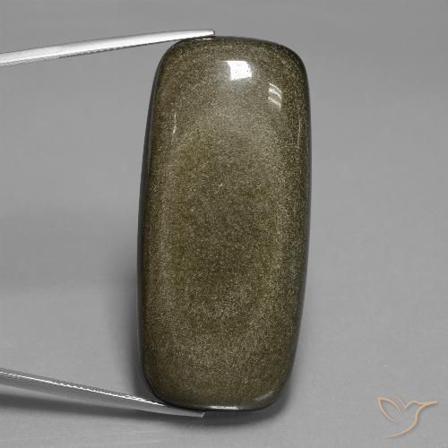 71.31ct Natürlicher Mehrfarbig Obsidian, Kissen, Lichtundurchlässig