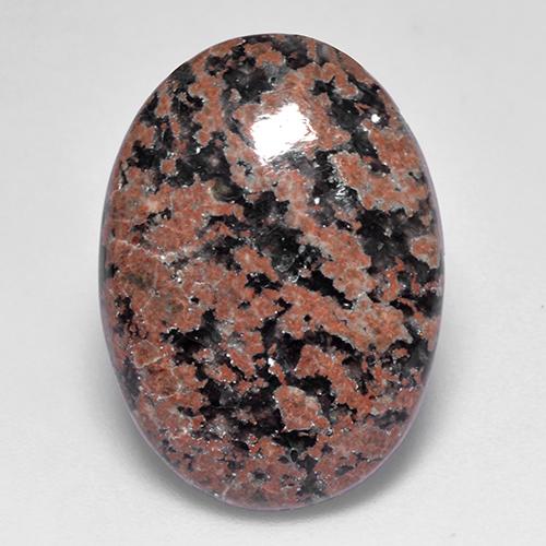 7,69 ctw natürlicher mehrfarbiger Obsidian, Oval Schliff, Lichtundurchlässig