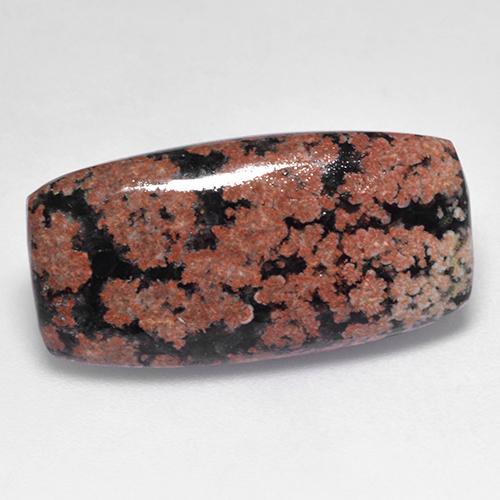 8,20 ctw natürlicher mehrfarbiger Obsidian, Kissenschliff, Lichtundurchlässig