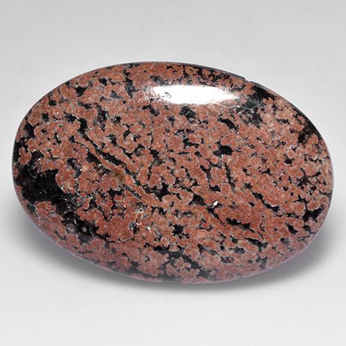 9,17 ctw natürlicher Mehrfarbig Obsidian, Oval Schliff, Lichtundurchlässig