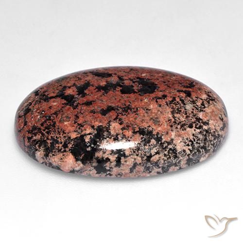 9,17 ctw natürlicher Mehrfarbig Obsidian, Oval, Lichtundurchlässig