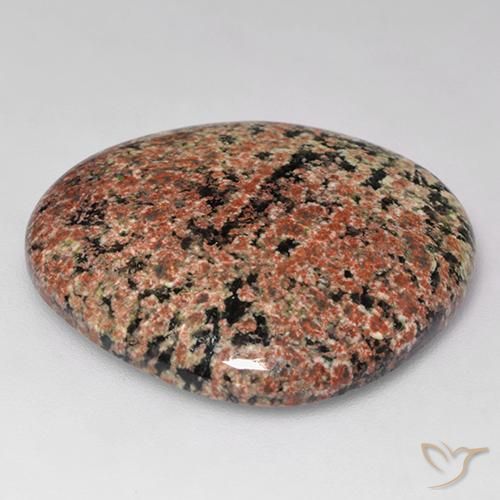 9,17 ctw natürlicher Mehrfarbig Obsidian, Fantasie, Lichtundurchlässig