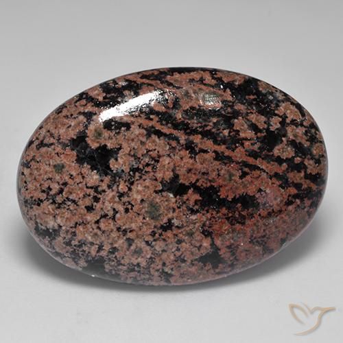 9,17 ctw natürlicher Mehrfarbig Obsidian, Oval, Lichtundurchlässig