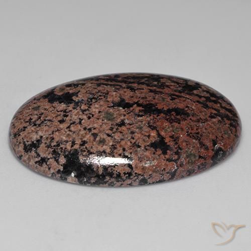 9,17 ctw natürlicher Mehrfarbig Obsidian, Oval, Lichtundurchlässig