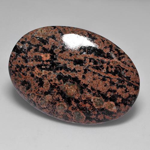 9,17 ctw natürlicher Mehrfarbig Obsidian, Oval Schliff, Lichtundurchlässig
