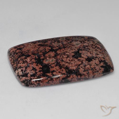 9,17 ctw natürlicher Mehrfarbig Obsidian, Kissen, Lichtundurchlässig