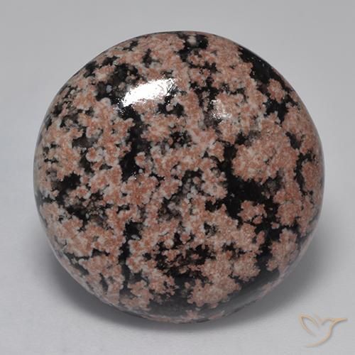 9,17 ctw natürlicher Mehrfarbig Obsidian, Runden, Lichtundurchlässig