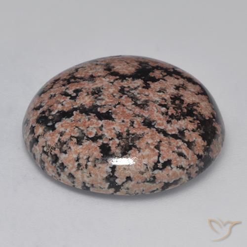 9,17 ctw natürlicher Mehrfarbig Obsidian, Runden, Lichtundurchlässig