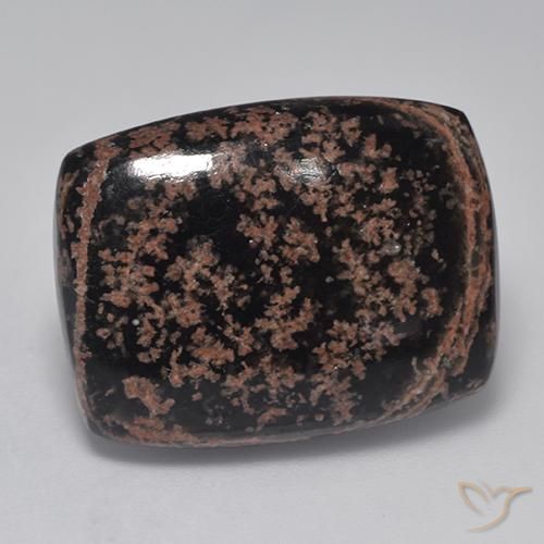 9,17 ctw natürlicher Mehrfarbig Obsidian, Kissen, Lichtundurchlässig