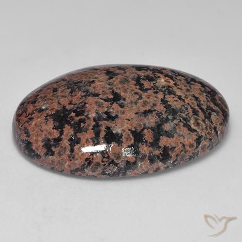 9,17 ctw natürlicher Mehrfarbig Obsidian, Oval, Lichtundurchlässig
