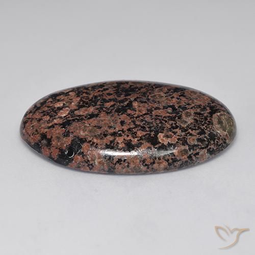 9,17 ctw natürlicher Mehrfarbig Obsidian, Oval, Lichtundurchlässig