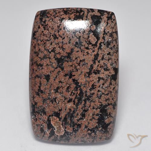 9,17 ctw natürlicher Mehrfarbig Obsidian, Kissen, Lichtundurchlässig