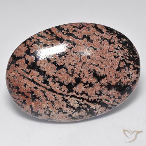 9,17 ctw natürlicher Mehrfarbig Obsidian, Oval Schliff, Lichtundurchlässig