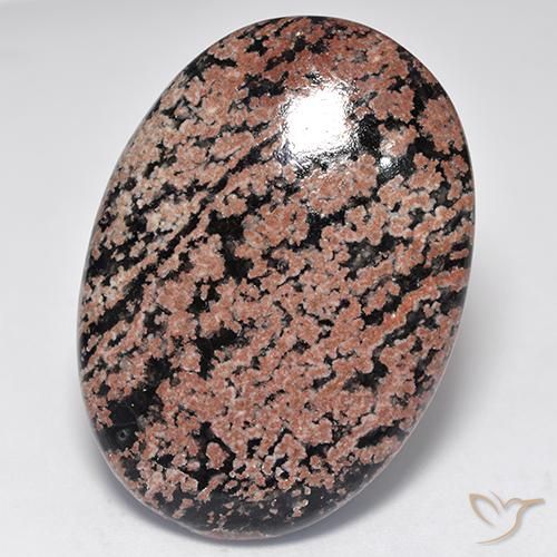 9,17 ctw natürlicher Mehrfarbig Obsidian, Oval Schliff, Lichtundurchlässig