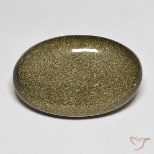 14.40ct Natürlicher Mehrfarbig Obsidian, Oval, Lichtundurchlässig