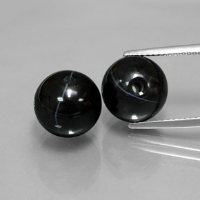  ct natürliche schwarzer Onyx-Edelsteine, Sphäre / Kugel, Lichtundurchlässig
