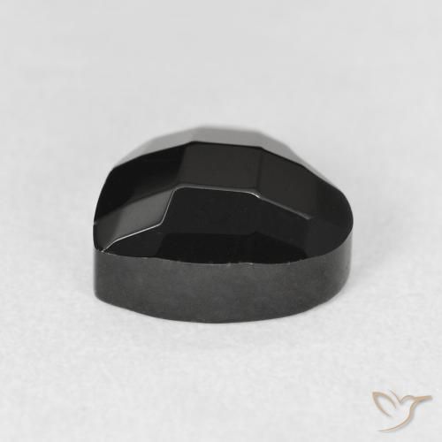 9,17 ctw natürlicher Schwarz Onyx, Herz, Lichtundurchlässig