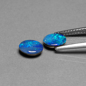  ct natürliche Mehrfarbig Opal-Wams-Edelsteine, Oval Schliff, Lichtundurchlässig