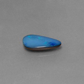1,30 ctw natürlicher mehrfarbiger Opal-Dublette, Fantasieschliff, Lichtundurchlässig