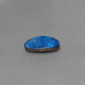 1,20 ctw natürlicher mehrfarbiger Opal-Dublette, Fantasieschliff, Lichtundurchlässig