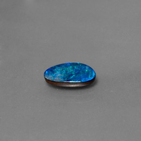 0,97 ctw natürlicher mehrfarbiger Opal-Dublette, Fantasieschliff, Lichtundurchlässig