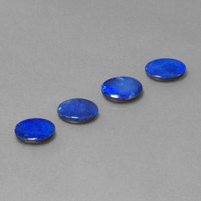  ct natürliche mehrfarbiger Opal-Dublette-Edelsteine, Oval Schliff, Lichtundurchlässig