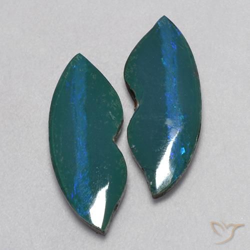 5.57 ct natürliche Mehrfarbig Opal-Wams-Edelsteine, Fantasie, Lichtundurchlässig