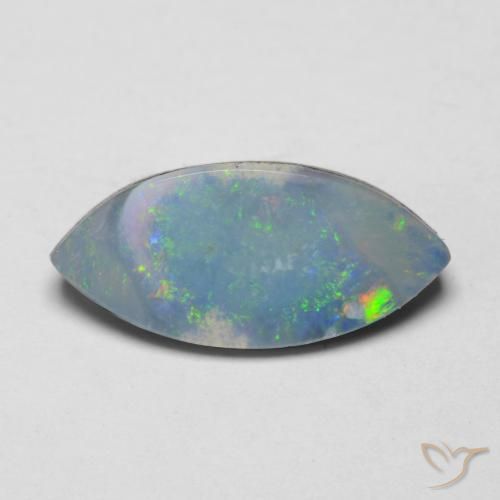 1.97ct Natürlicher Mehrfarbig Opal-Wams, Marquise, Lichtundurchlässig