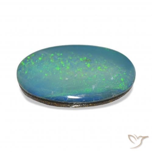 9,17 ctw natürlicher Mehrfarbig Opal-Wams, Oval, Lichtundurchlässig