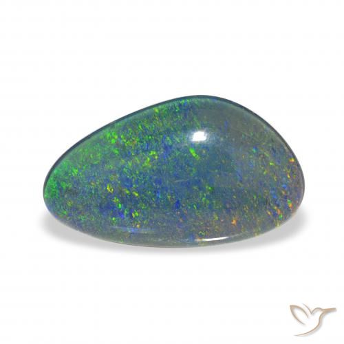 3.23ct Mehrfarbig Opal-Triplett, Fantasie, Lichtundurchlässig