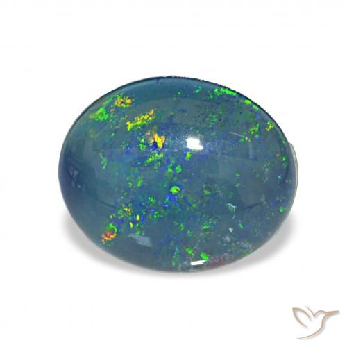 2.93ct Mehrfarbig Opal-Triplett, Oval, Lichtundurchlässig