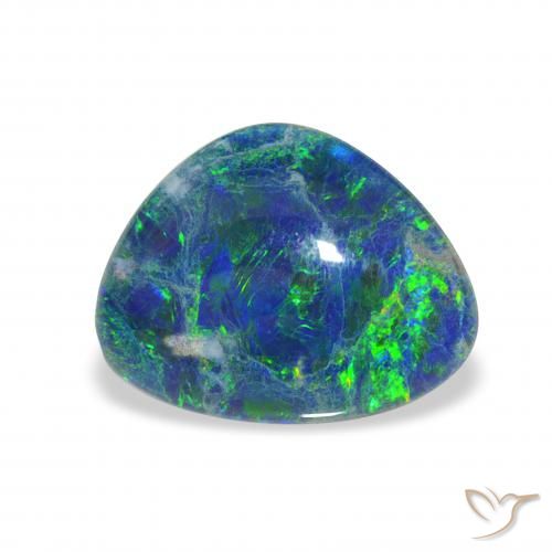 3.17ct Natürlicher Mehrfarbig Opal-Triplett, Fantasie, Lichtundurchlässig