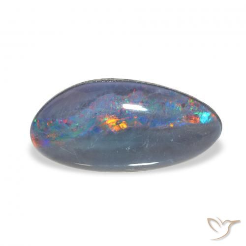 3.34ct Mehrfarbig Opal-Triplett, Fantasie, Lichtundurchlässig