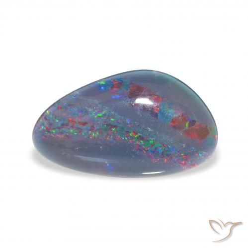 3.13ct Natürlicher Mehrfarbig Opal-Triplett, Fantasie, Lichtundurchlässig
