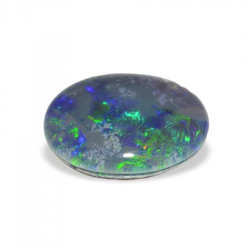 9,17 ctw natürlicher Mehrfarbig Opal Triplet, Oval, Lichtundurchlässig