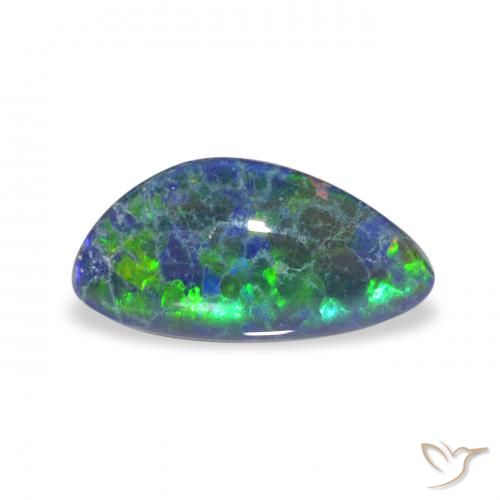 1.53ct Mehrfarbig Opal-Triplett, Fantasie, Lichtundurchlässig