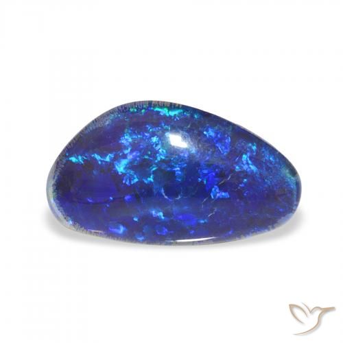 4.67ct Mehrfarbig Opal-Triplett, Fantasie, Lichtundurchlässig
