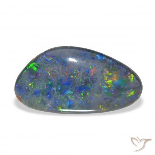 3.72ct Natürlicher Mehrfarbig Opal-Triplett, Fantasie, Lichtundurchlässig