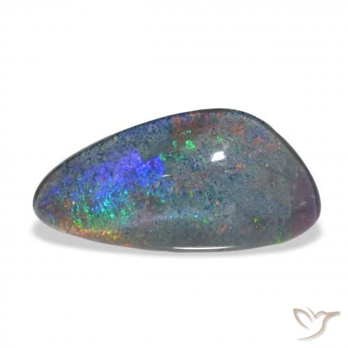 4.17ct Natürlicher Mehrfarbig Opal-Triplett, Fantasie, Lichtundurchlässig