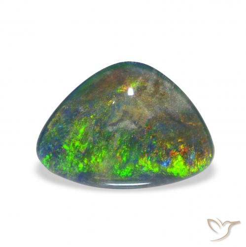 1.89ct Natürlicher Mehrfarbig Opal-Triplett, Fantasie, Lichtundurchlässig