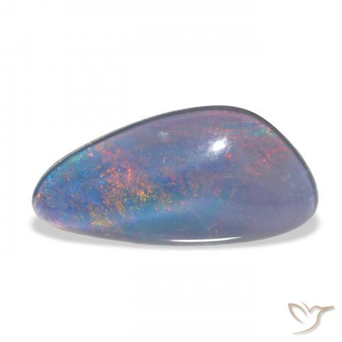4.21ct Natürlicher Mehrfarbig Opal-Triplett, Fantasie, Lichtundurchlässig
