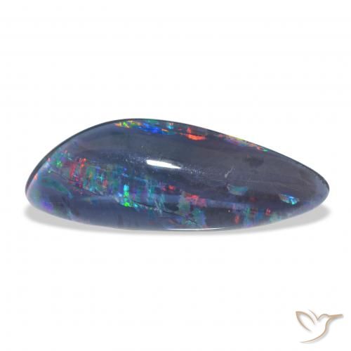 4.44ct Mehrfarbig Opal-Triplett, Fantasie, Lichtundurchlässig