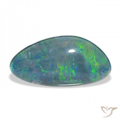 5.14ct Natürlicher Mehrfarbig Opal-Triplett, Fantasie, Lichtundurchlässig